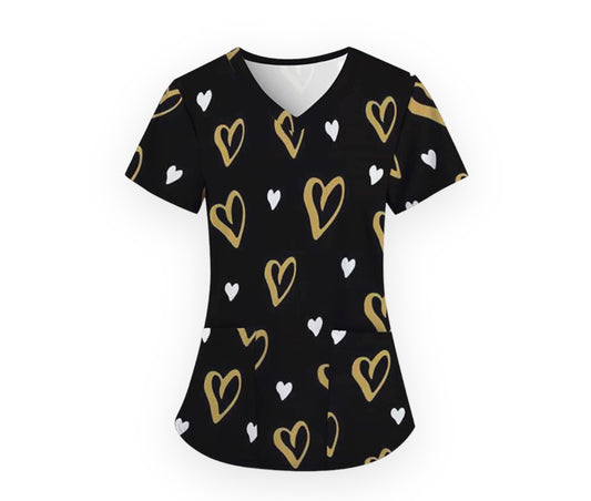 Valentine’s Day Collection Scrub Tops