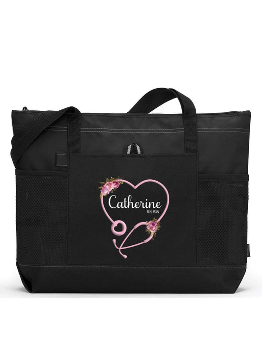 Personalized messenger tote